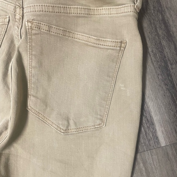 Free People Tan Denim Skinny Jeans Size W 28 R - Picture 5 of 8